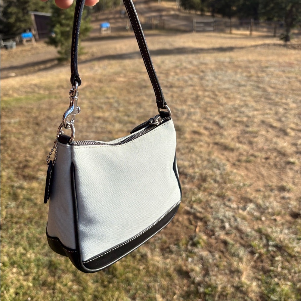 2000 Vintage Y2K coach bag baby blue small bag - Picture 5 of 8